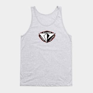 Cyber Police Badge Tank Top